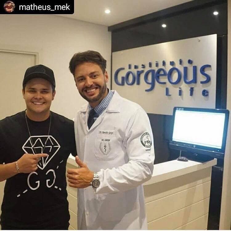 Dr. Ronaldo Gorga e Matheus Mek